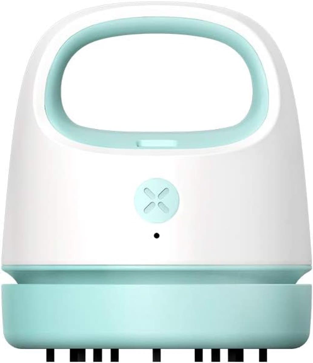 Draagbare Mini-Stofzuiger voor Tafel - USB Oplaadbaar, Draadloos en 360 Graden Draaibaar — afbeelding 1