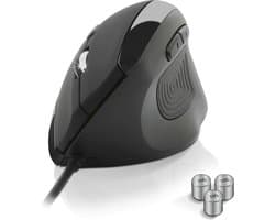 Ergonomische Verticale Muismouse met 3200 DPI en Gewichtsaanpassing