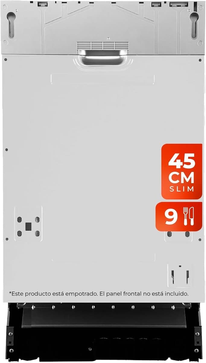 Geïntegreerde vaatwasser 45 cm - 9 punten - A++ - energiezuinig en stil — afbeelding 1