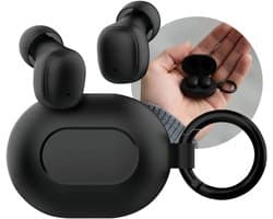 SBG Mini Buds – Draadloze Bluetooth 5.4 Oordopjes – In-Ear – Touch Control – Microfoon – 18 uur batterij – Zwart