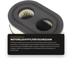 Dailygoods- Motorluchtfilter Hoge Sterkte - Duurzaam Luchtpreventiefilter - Vervanging voor Viking MB 448.1 T - Professioneel Vakmanschap - Betere Filtratie - Luchtfilter
