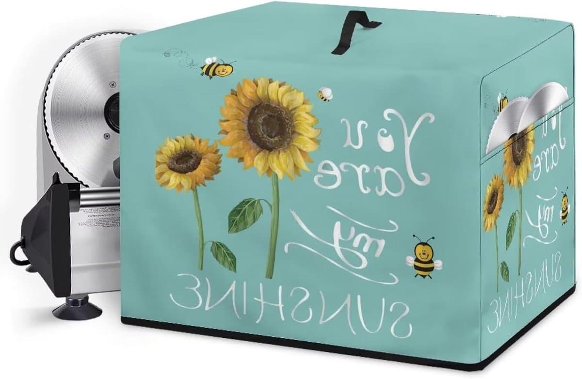 Voedsel Snijmachine Stofkap - Beschermhoes Keukenmachine - Keuken Organiseren - Waterdicht Polyester - 41 x 33 x 33 cm — afbeelding 1