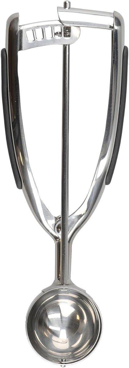 KitchenAid Cookie & Ice Cream Scoop with Puller, Stainless Steel — afbeelding 1