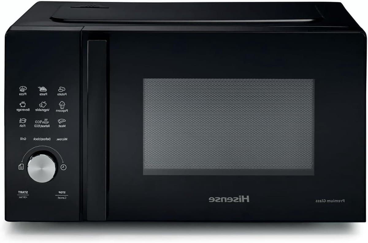 Magnetron met Grill - Oven Grilloven - Snel Eten Bereiden - 9 Voorgeprogrammeerde Functies - 20 Liter - Zwart — afbeelding 1