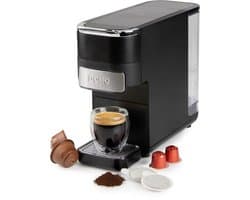 DOMO DO748K 4-in-1 Koffiemachine - Koffiezetapparaat - Koffieautomaat - Nespresso - Dolce Gusto - ESE pods - Filterkoffie - 1,5 L
