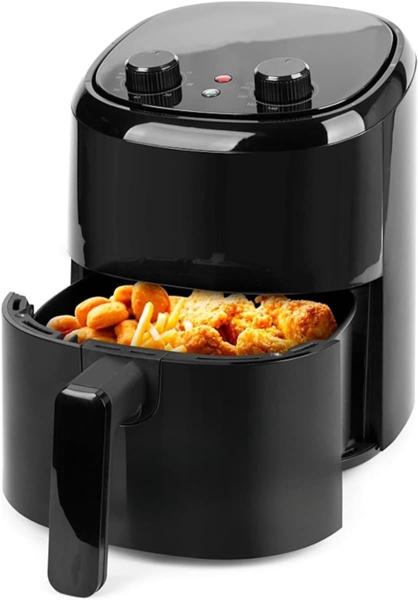 Airfryer Heteluchtfriteuse - 2,2 l volume - frituren met hete lucht zonder olie - gezonder frituren - cool touch - BPA-vrij - snelle opwarming - 1000 W — afbeelding 1