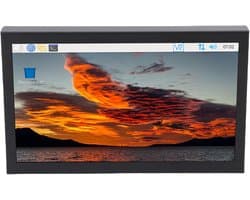Extern Beeldscherm - Extra Monitor - Werk Efficiënt - Hoge Definitie - 7 Inch - Zwart