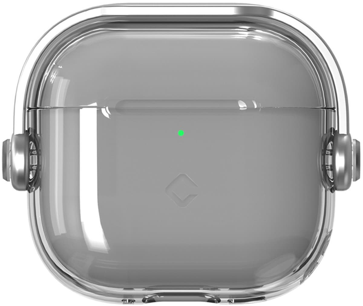 Coverzs TPU & PC clear case geschikt voor AirPods 4 - Doorzichtig beschermhoesje - Optimale bescherming — afbeelding 1