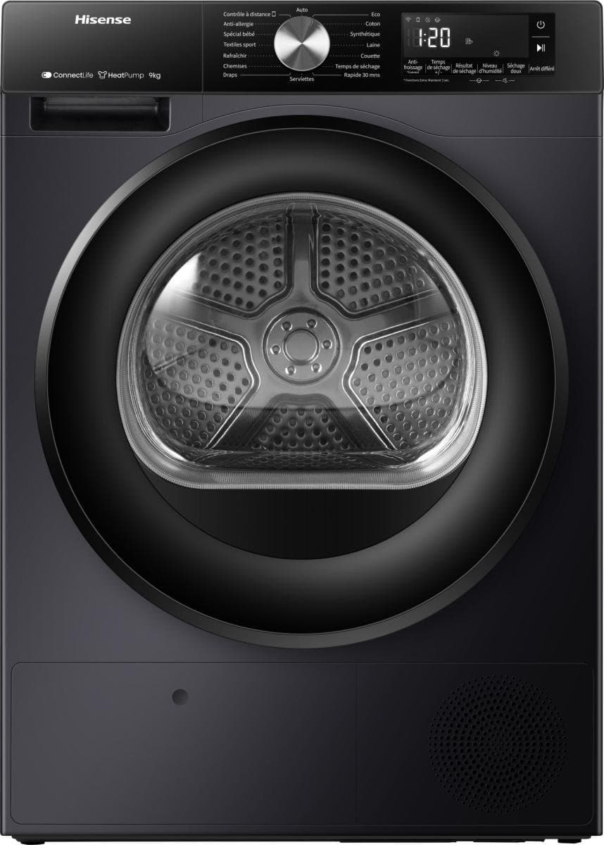 Hisense wasdroger Warmtepomp DH3S902BBCC | | 6901101835635 — afbeelding 1