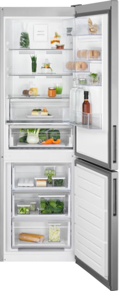 Electrolux LNC7ME32X2 koel-vriescombinatie Vrijstaand 208 l Grijs — afbeelding 1