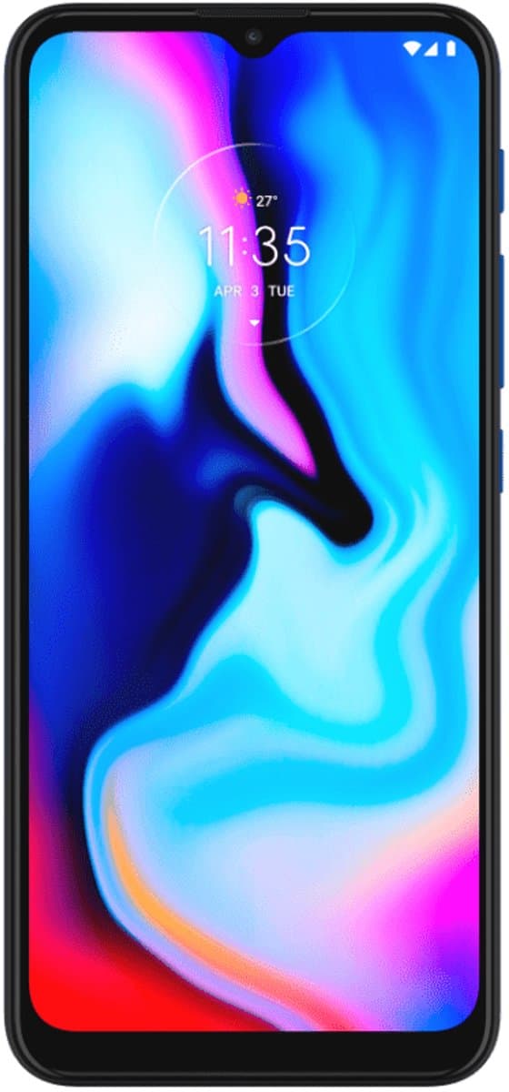 Motorola Moto E Moto E7 Plus 16,5 cm (6.5") Hybride Dual SIM Android 10.0 4G Micro-USB 4 GB 64 GB 5000 mAh Blauw — afbeelding 1