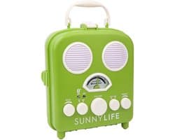 Sunnylife - Beach Accessories Bluetooth Speaker Beach Sounds Olive - Kunststof - Groen