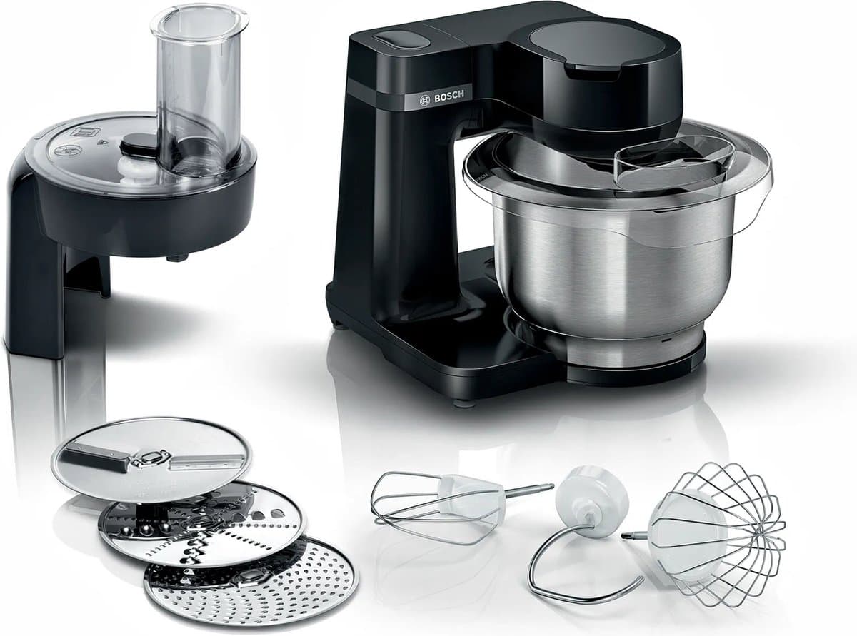 Bosch MUM Serie 2 MUMS2EB01 - Keukenmachine - Zwart — afbeelding 1