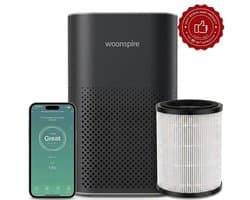 Woonspire Atmos Pro - Luchtreiniger - HEPA Filter - 250 m³/u - 40 m²