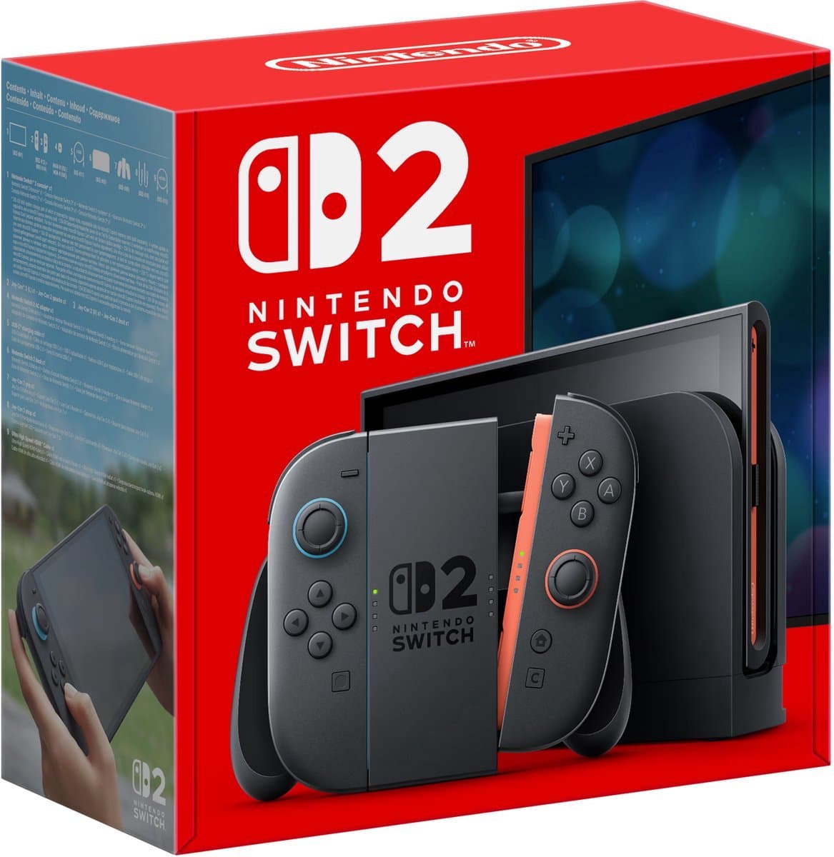 Nintendo Switch 2 - Met eenvoudig vervangbare batterij - Zwart — afbeelding 1