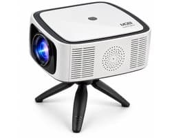 Beamer 4K Home Cinema - Compact Modern Design - HDMI USB Audio - Voor Films Series Games - Multimedia Projector