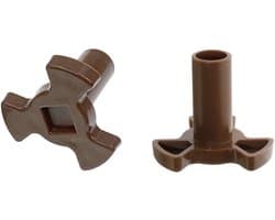 Microwave Turntable Coupling voor Magnetron met D-poort