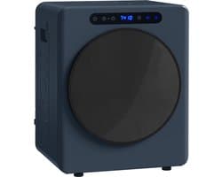 Mini Wasdroger - 3kg Laadvermogen - Luchtafvoerdroger- 1000W - Vrijstaand - Blauw