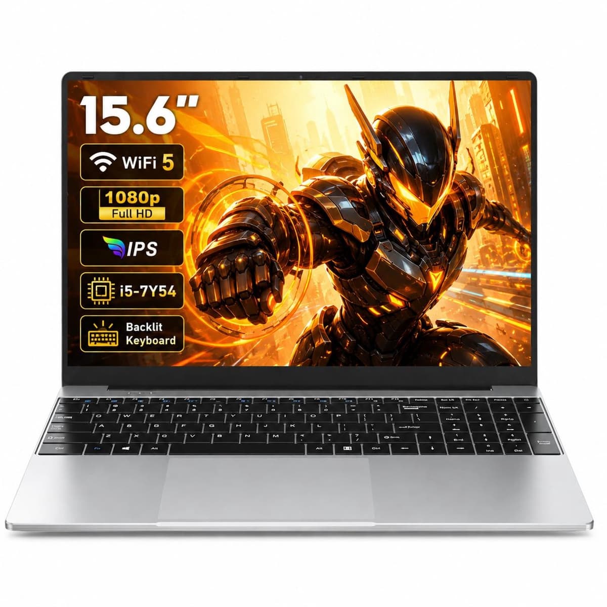 Laptop 39,6 cm (15,6 inch) i5 7Y54 laptop, 16 GB RAM SSD 512 GB — afbeelding 1