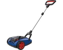 Accu Grasmaaier - Elektrische Maaier - Kleine Tuinen - Borstelloze Motor - 21 cm Snijdbreedte - Blauw Rood Zwart