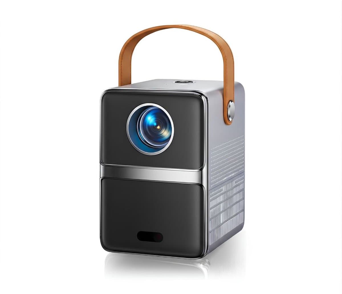 SP® Mini Beamer - Slimme Projector - Officiële Miniprojector van Netflix - Zilvergrijs - 8cm x 11cm x 18cm — afbeelding 1