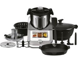Multicooker - Wit - 4,5 Liter - Slimme Keukenrobot met Touchscreen en Weegschaal - Voor Gezond Koken