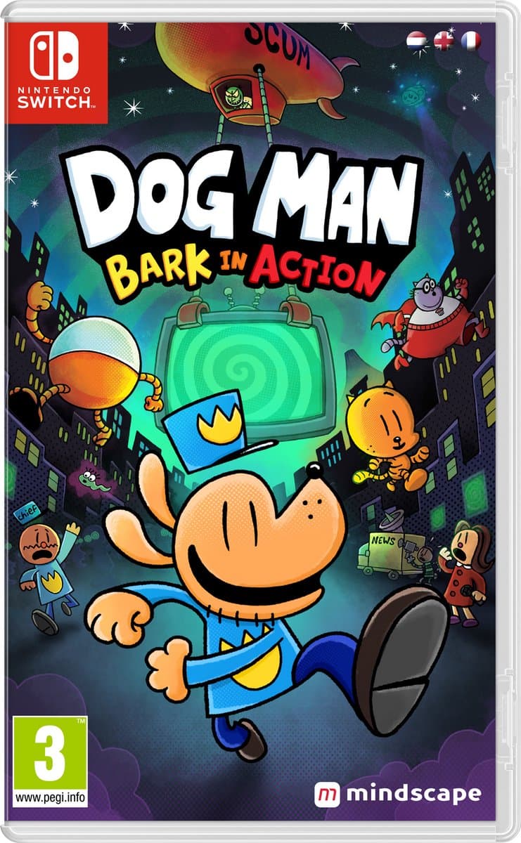 Dog Man: Bark In Action - Nintendo Switch — afbeelding 1