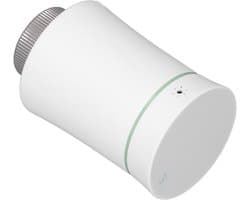 Slimme Thermostaatkraan - Radiatorregelaar - Energie Besparen - App en Spraakbesturing - 5-45°C Bereik - Wit