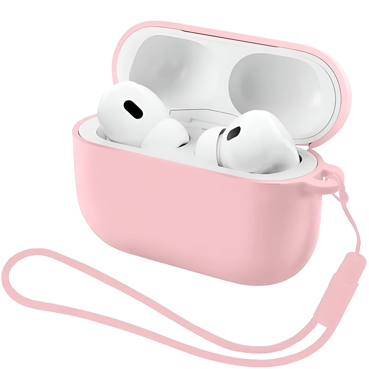 Studio Air® Airpods Hoesje Pro 3 Siliconen Case - Roze - Soepel Airpod Hoesje voor Airpods Pro 3 (model 2025) — afbeelding 1