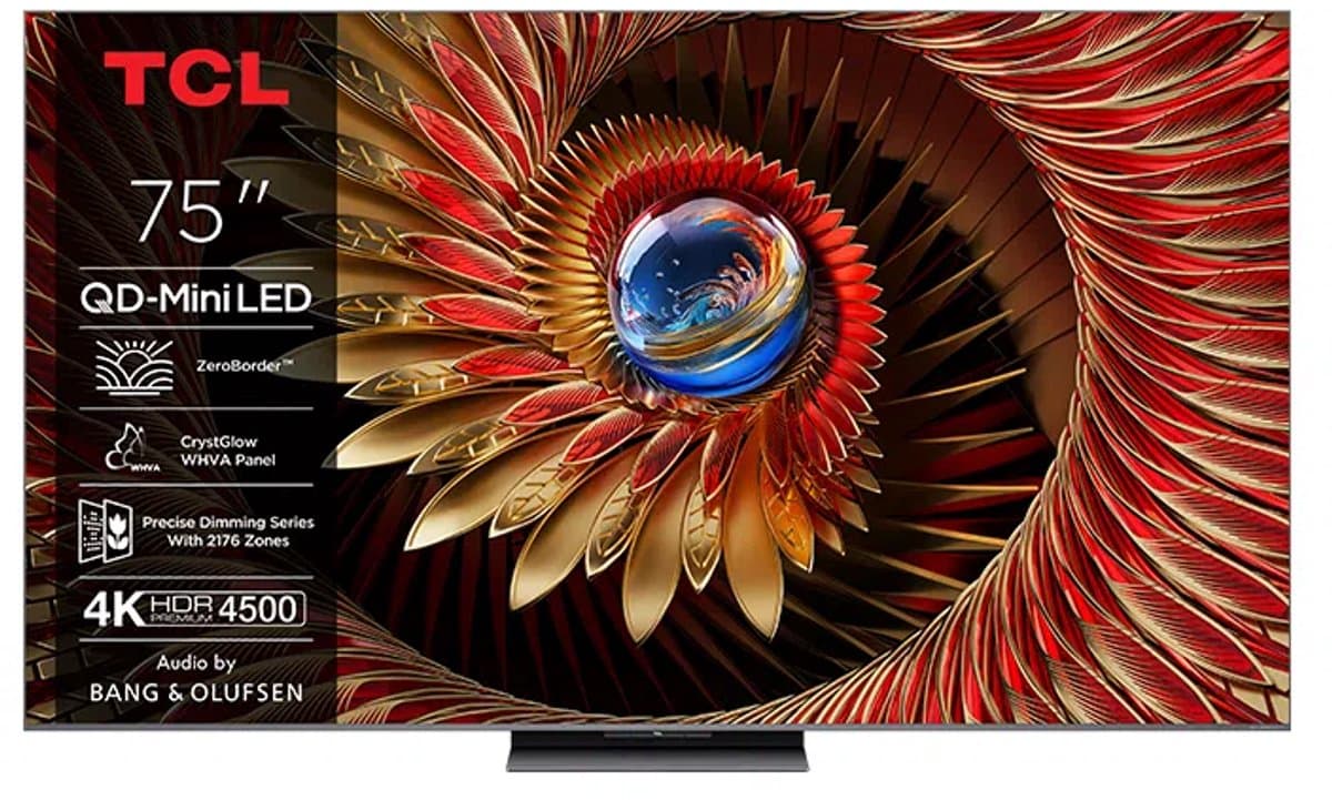 TCL 75C81K - 75 inch - 4K QD-MiniLED - 2025 — afbeelding 1