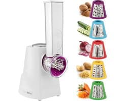 Keukenmachine - Snijmachine Rasp - Groenten Bereiden - 5 Functies - 150 Watt - Zwart