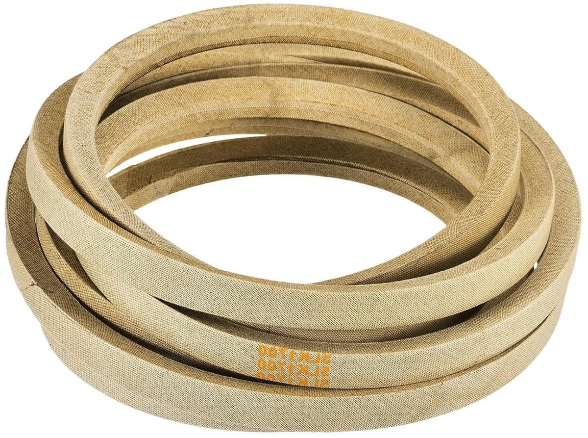 V-riem - Aangedreven riem - Gazononderhoud - Aramidevezel materiaal - 170 inch lengte - Grijs — afbeelding 1
