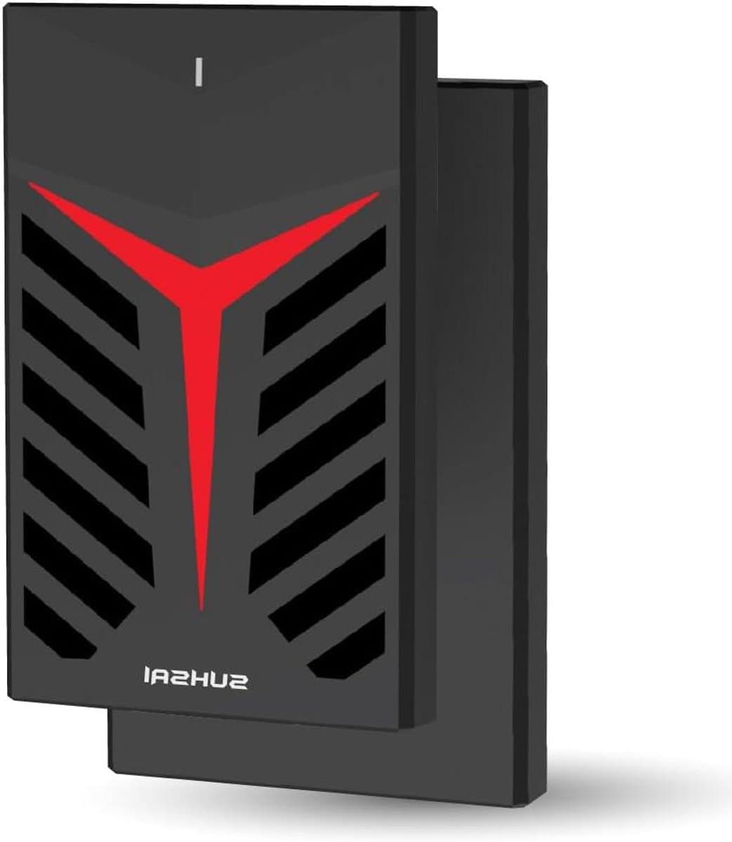 Externe harde schijf - Draagbare opslag - Gegevens opslaan - Plug-and-play functie - 500 GB - Zwart — afbeelding 1