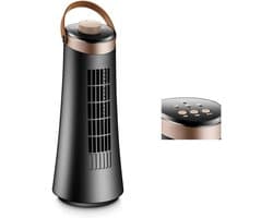 Torenventilator - Luchtkoeler Elektrische ventilator - Ruimte Koelen - 120 Graden Schudden - 30*20*71.5cm - Zwart