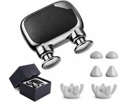 SnelShoppen - Hoogwaardig Mini Massagepistool met USB C, 3 Instelbare Standen voor Spieren, Pijnverlichting en Ontspanning, Draagbaar en Handzaam voor