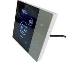 Slimme Thermostaat Vloerverwarming - WiFi Thermostaat - Comfort Verhoging - App Bediening - 10 x 10 x 7 cm - Wit
