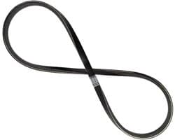 Grasmaaier Riem Set - Reserve Onderdelen - Gazon Onderhoud - Robuust Rubber - 38 5/16 Inch - Zwart