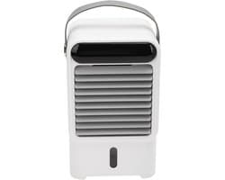 Draagbare Luchtkoeler - Persoonlijke Ventilator - Verkoeling Binnen - Drie Snelheden - 500ml Tank - Grijs