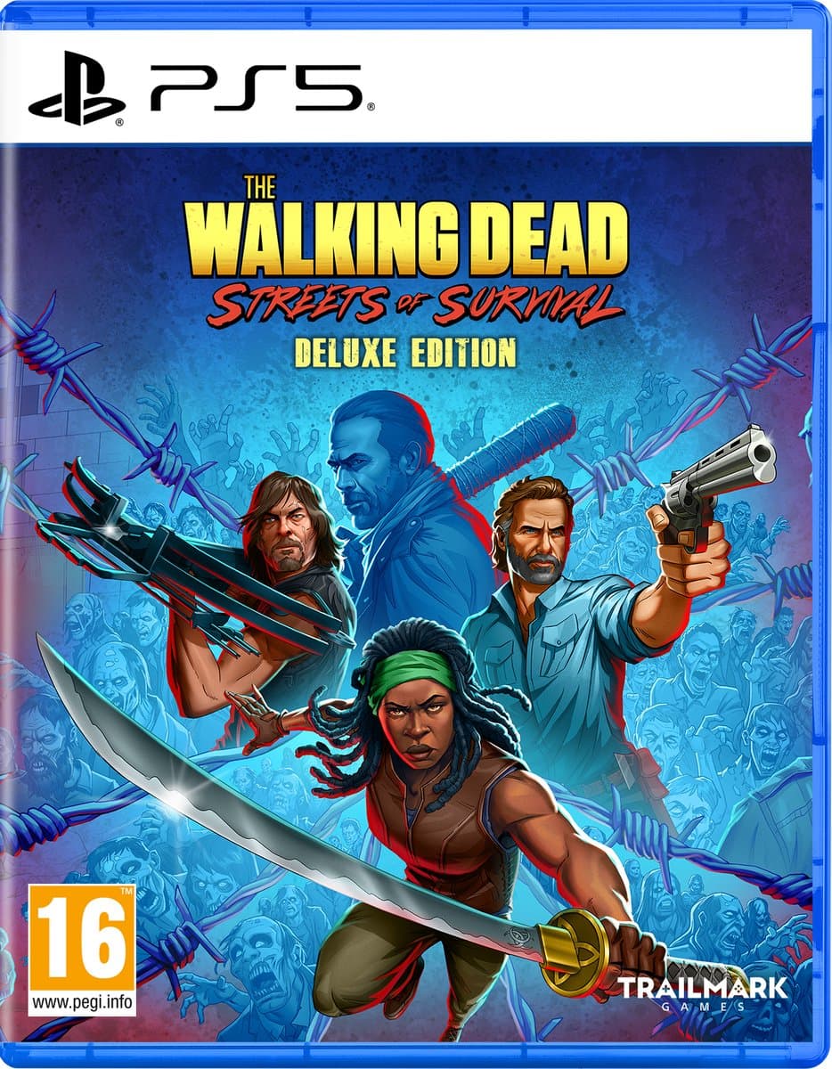 The Walking Dead Streets of Survival- Deluxe Edition - PS5 — afbeelding 1