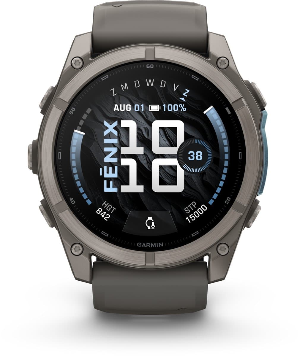 Garmin fēnix 9 - 51 mm - Multisport GPS Smartwatch - 1.4" AMOLED-scherm - Titanium afwerking - Batterijduur tot 29 dagen — afbeelding 1