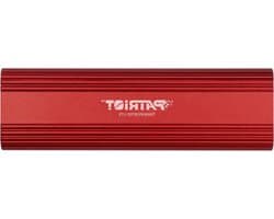 Externe SSD - Draagbare Opslag - Bestanden Overzetten - USB 3.2 Gen 2 - 512 GB - Rood