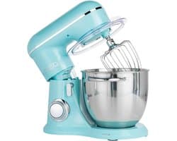 Keukenmachine - Deegmachine Roermachine - Thuis Bakken - 10 Snelheden Pulsfunctie - 6 Liter Kom - Blauw