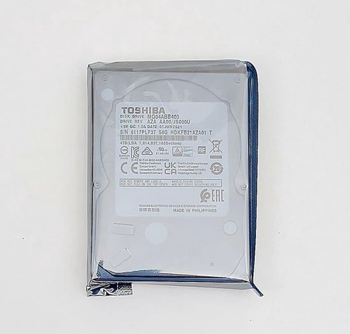 4TB 5400RPM 2.5 inch harde schijf met 16 MB cache – Ideaal voor TiVo, MiniPC en desktop — afbeelding 1