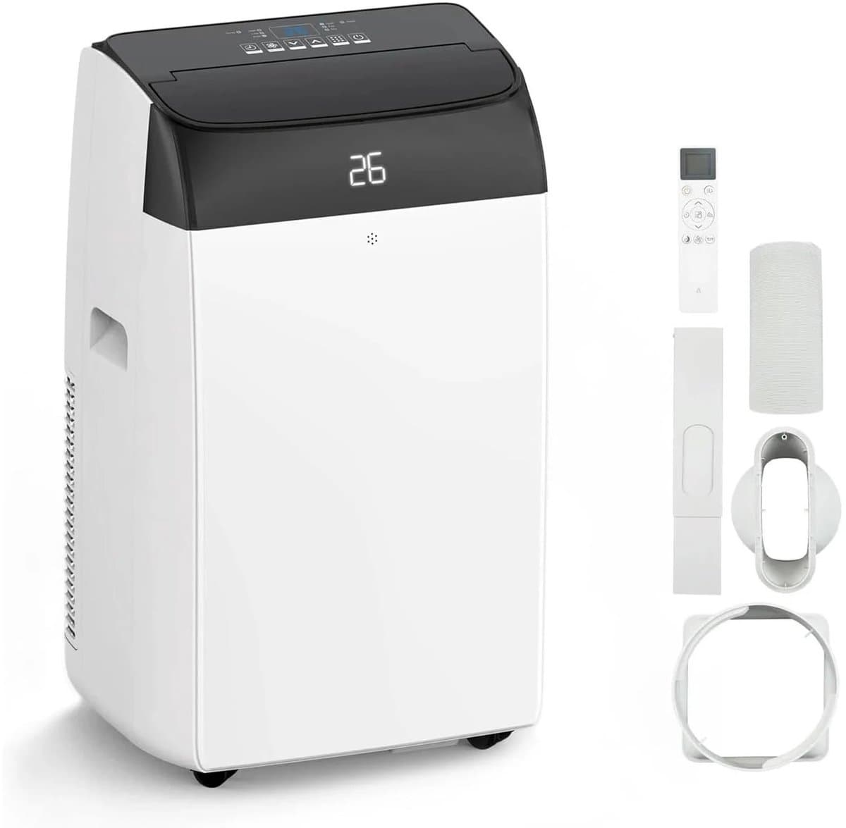 House Of Atelier - Mobiele Airconditioning - Mobiel Koelsysteem - Airco Unit - Klimaatsysteem - 12000 BTU - 4-in-1 Functie — afbeelding 1