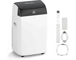 House Of Atelier - Mobiele Airconditioning - Mobiel Koelsysteem - Airco Unit - Klimaatsysteem - 12000 BTU - 4-in-1 Functie