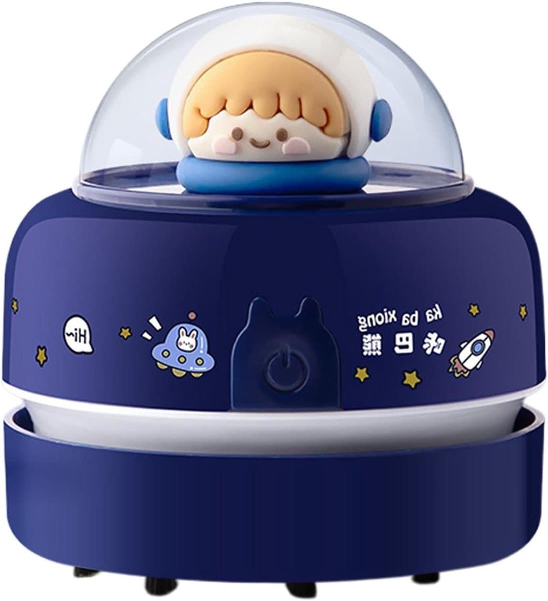 Tafelstofzuiger - Mini Stofzuiger Bureau - Bureau Schoonhouden - Grappig Cartoondesign - 96 x 83 cm - Sterrenkleur — afbeelding 1