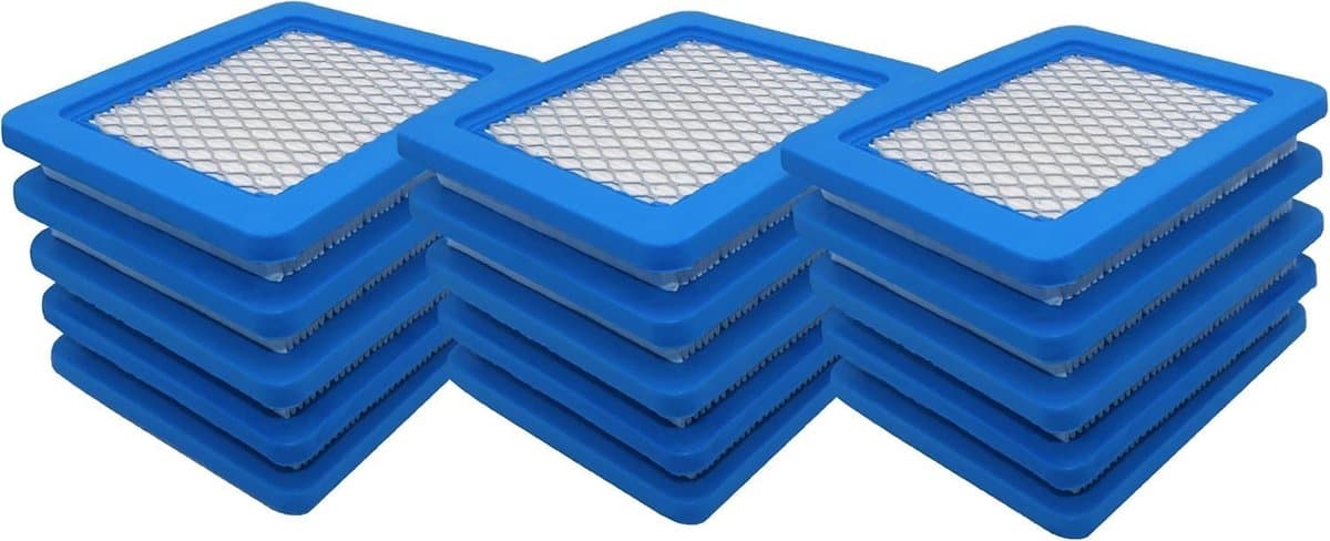 Luchtfilter 15 stuks - Vervangingsfilter voor grasmaaier - Geschikt voor Briggs Stratton en meer - ShopVlot — afbeelding 1