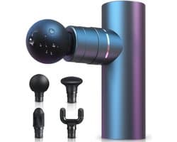 Lìon® Massagengun - Massage Pistool - Massage Gun - Grijs - 14cm x 5cm x 9cm