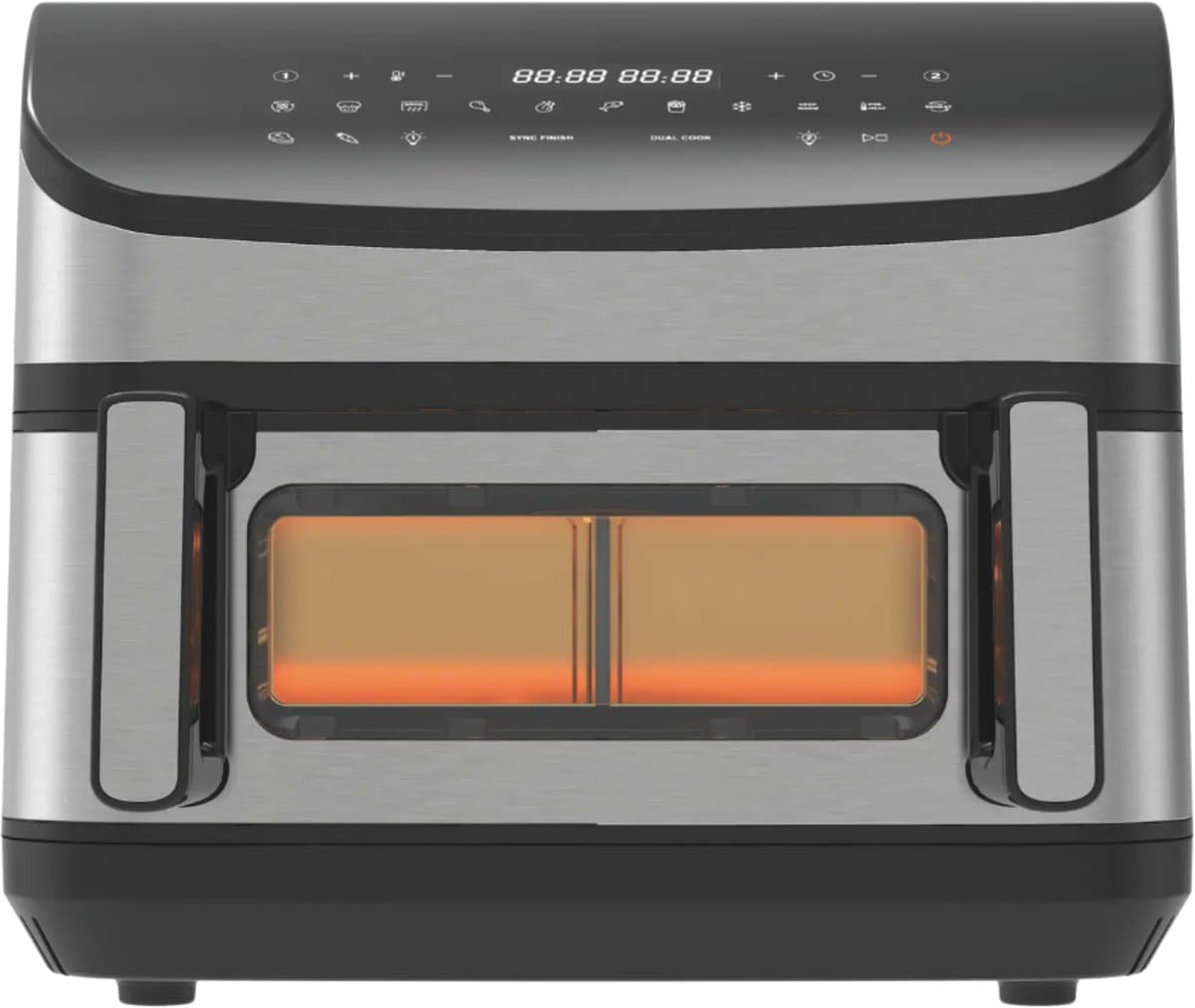 Herman den Blijker – DualFry Fusion – Airfryer – Dual Zone 10,5 Liter – 2700W – 8 Programma's — afbeelding 1