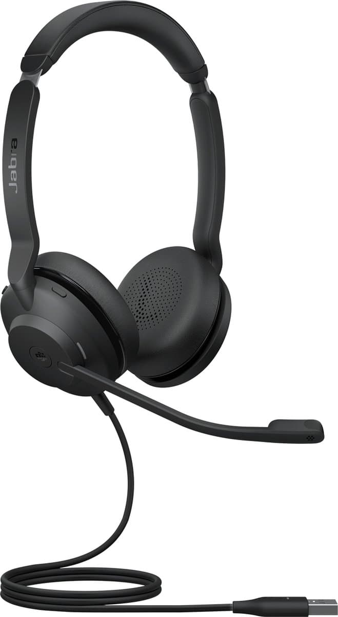 Jabra Evolve2 30 Headset Bedraad Hoofdband Kantoor/callcenter USB Type-A Zwart — afbeelding 1